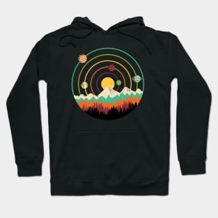 Planets Landscape Hoodie